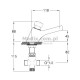 Bateria czasowa umywalkowa z termostatem  QK 232 chrom SILFRA, Quik