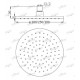 SPHERA LINZ deszczownica ścienna okrągła 200mm, chrom, czarna, biała, miedź, złota SD2720003